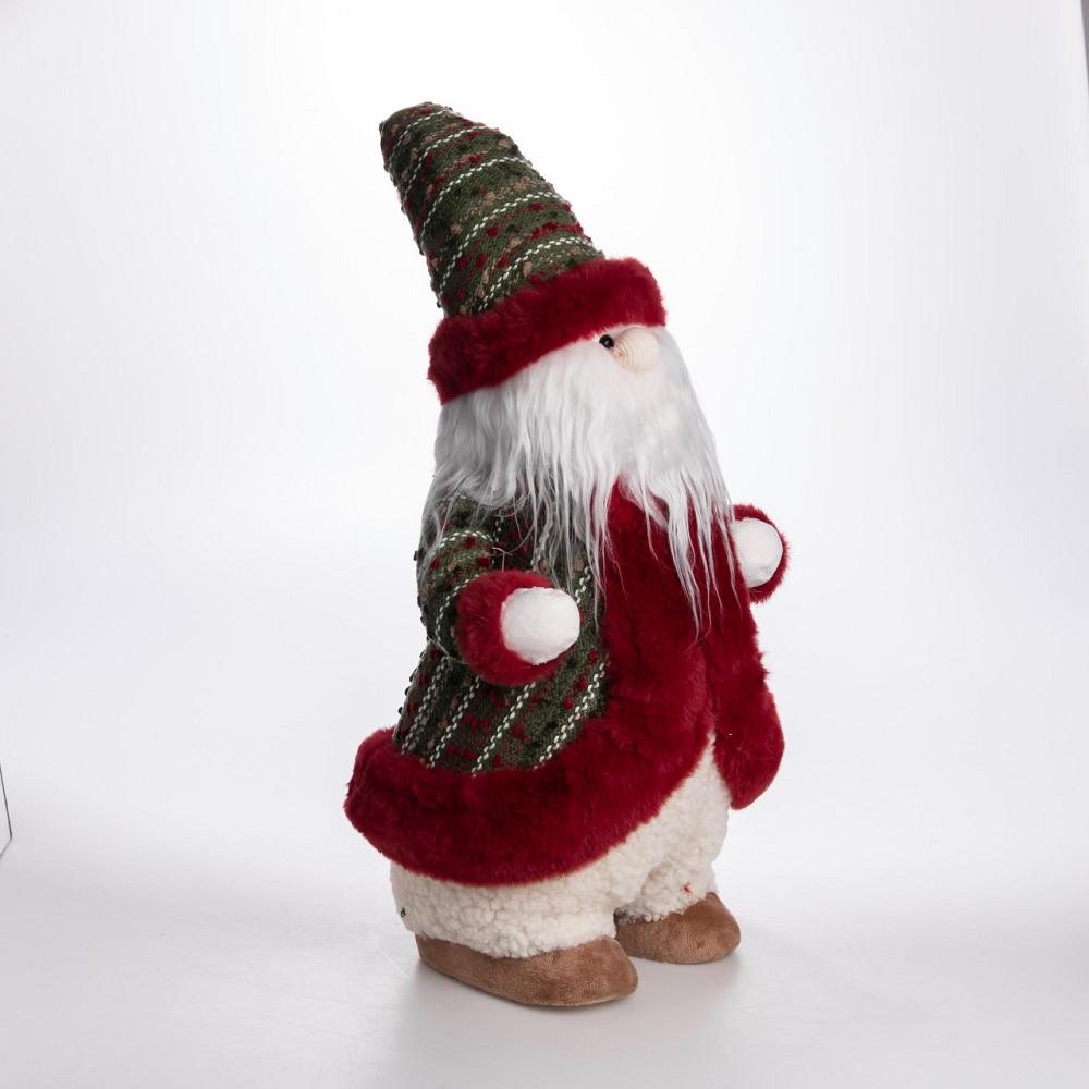 Yiwu Новорічна фігурка Скандинавський Санта 21×20×53 (см) Червоний CR-4-8 Коломия - фото 3