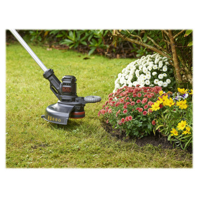 Тример садовий Black&amp;Decker 0.55 кВт, ширина косіння 30 см, 7500 об/хв, вага 2.6 кг (BESTE630) Вінниця - фото 2