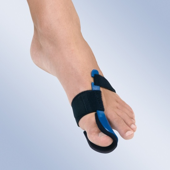 Жорсткий ортез при вальгусній деформації першого пальця стопи Orliman HV-33 ліва нога Дніпро - фото 1