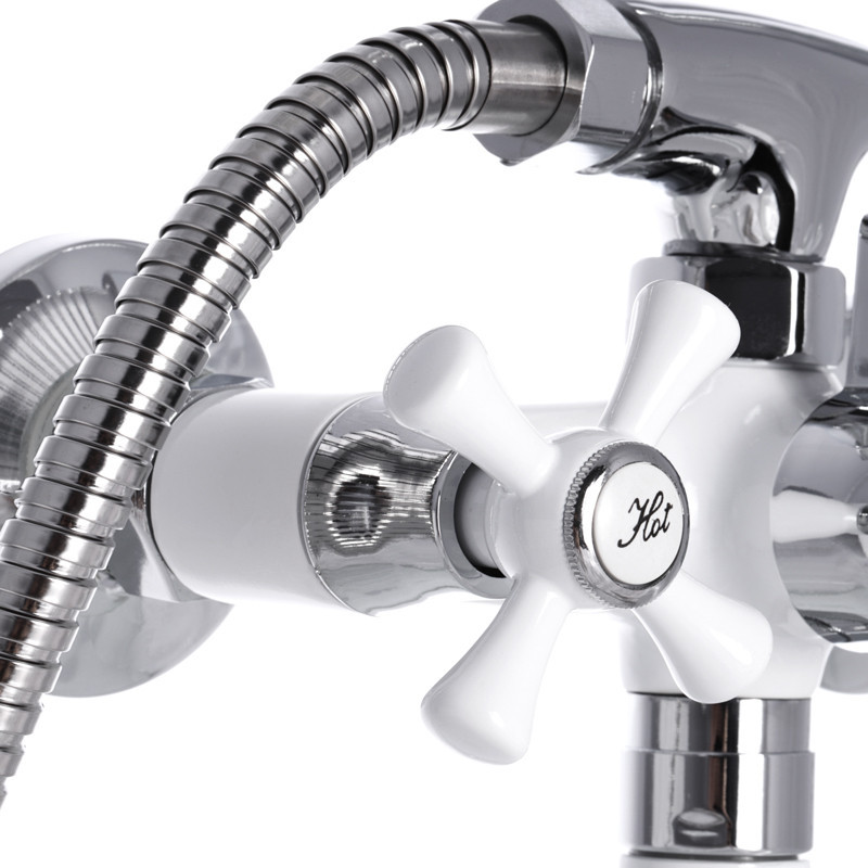 Ванний змішувач Mixxus Omega 140 White MI2768 Харків - фото 2