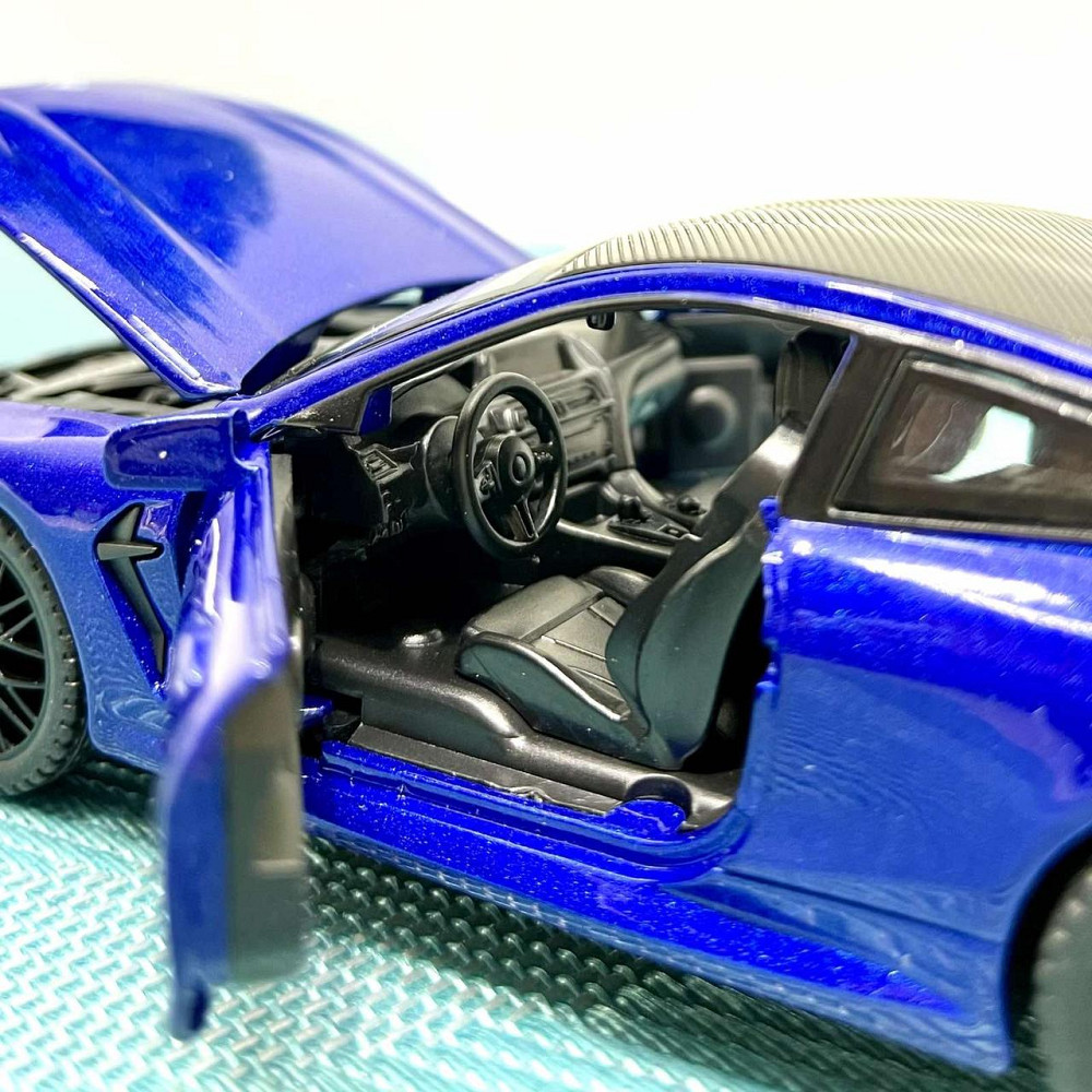 Машинка металева АвтоЕксперт ВМВ m 8 1:32 світло/звук Синя (42212) Чернигов - изображение 3