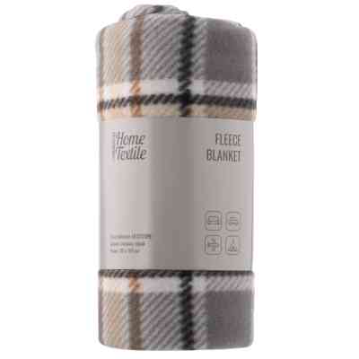 Плед Ardesto Fleece 100% полиэстер, серый 130х160 см (ART0721PB) Вінниця