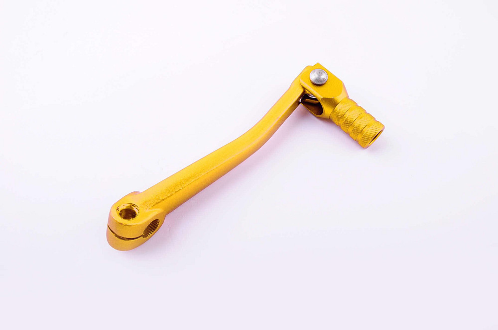 Ніжка перемикання передач 4T CB/CG 125-250 (стайлінгова) (жовта) RIDE IT (mod:2) Київ - фото 1