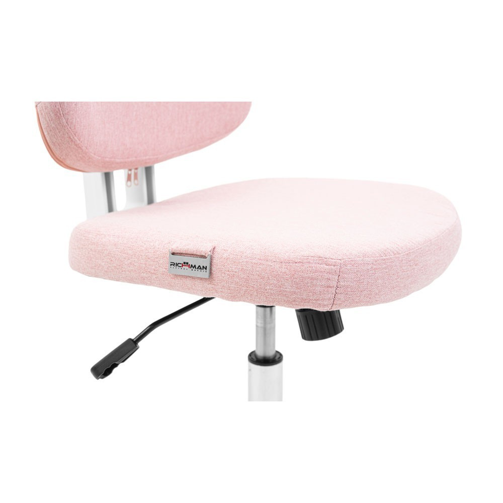 Офисное кресло руководителя Mia Хром M1 Tilt Розовый Киев - изображение 5