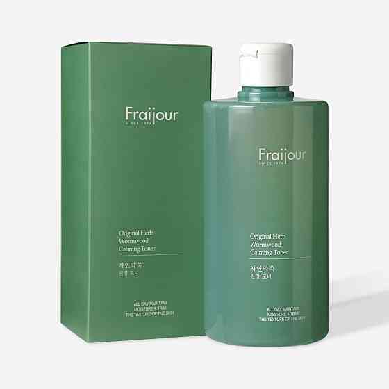 Тонер для лица с AHA/BHA кислотами Original Herb Wormwood Calming Toner Fraijour 500 мл Киев