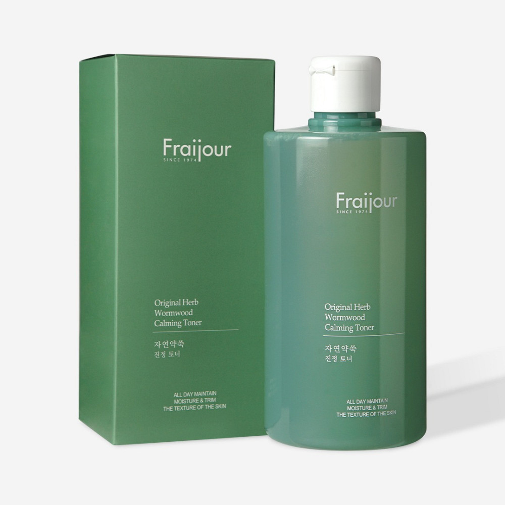 Тонер для лица с AHA/BHA кислотами Original Herb Wormwood Calming Toner Fraijour 500 мл Киев - изображение 2