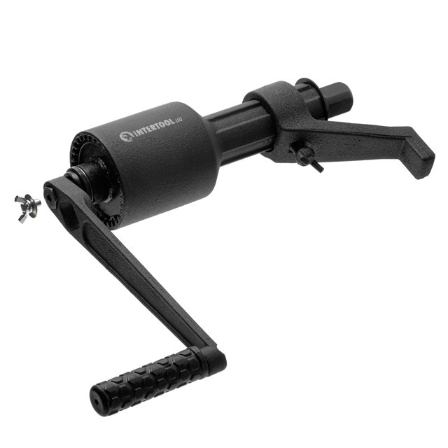 Ключ балонний роторний для вантажних авто, 380 мм, передавальне відношення 1:58/1:38, макс. крутний момент 3800 Nm, головки 32, 33 Київ - фото 7