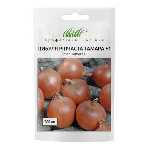 Цибуля ріпчаста Тамара F1 золотисто-коричнева 200шт Професійне насіння Житомир