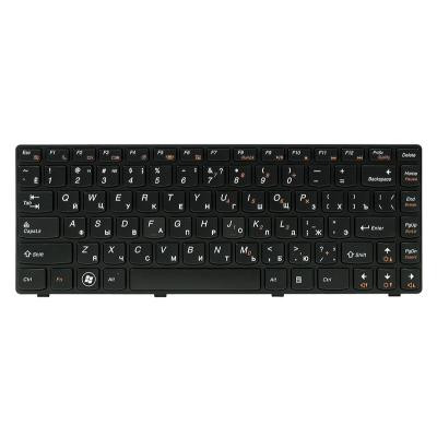 Клавиатура ноутбука PowerPlant Lenovo IdeaPad G480 черный, черный фрейм (KB311880) Винница - изображение 1