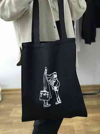 Еко-сумка/ШОПЕР із гарним арт принтом. Чернівці