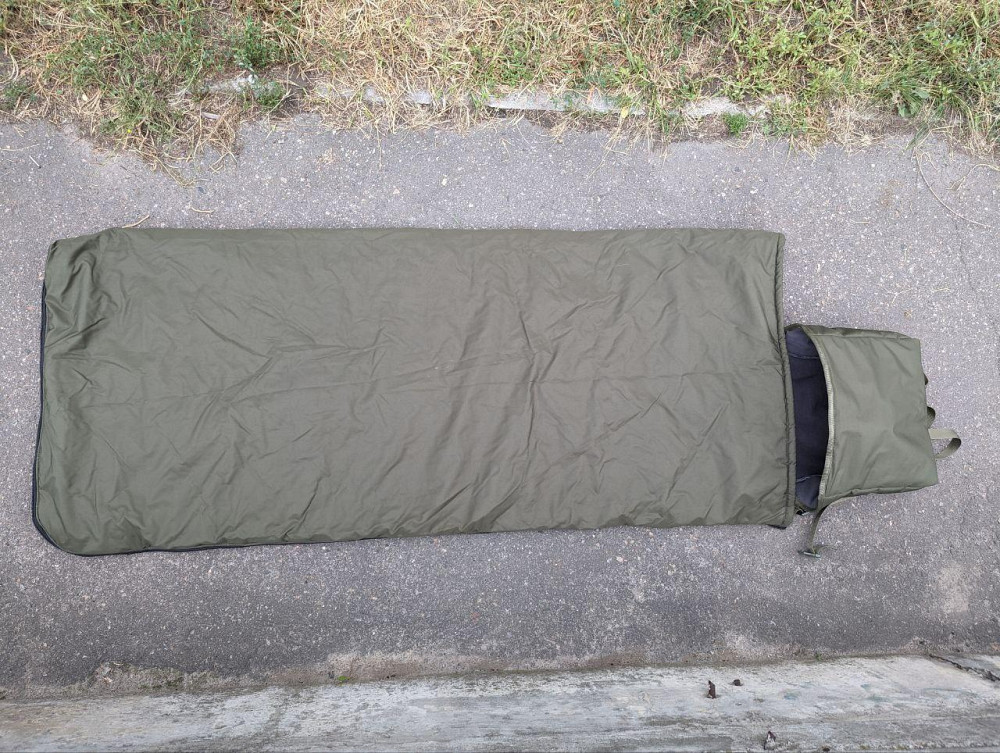 Зимовий Спальник Військовий -30° Спальний Мішок на Флісі ХХЛ Армійський Тактичний Теплий 225*90 ЗСУ  Дніпро - фото 8
