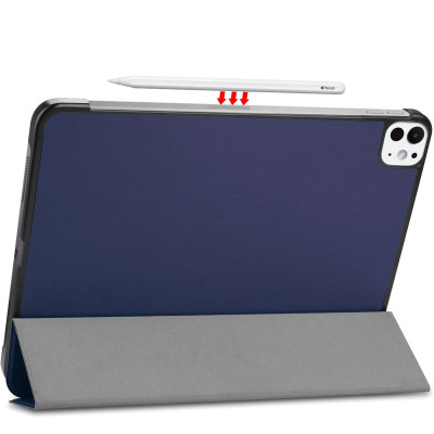 Чохол до планшета BeCover Smart Case Apple iPad Pro 11" M4 2024 Deep Blue (711622) Вінниця - фото 2