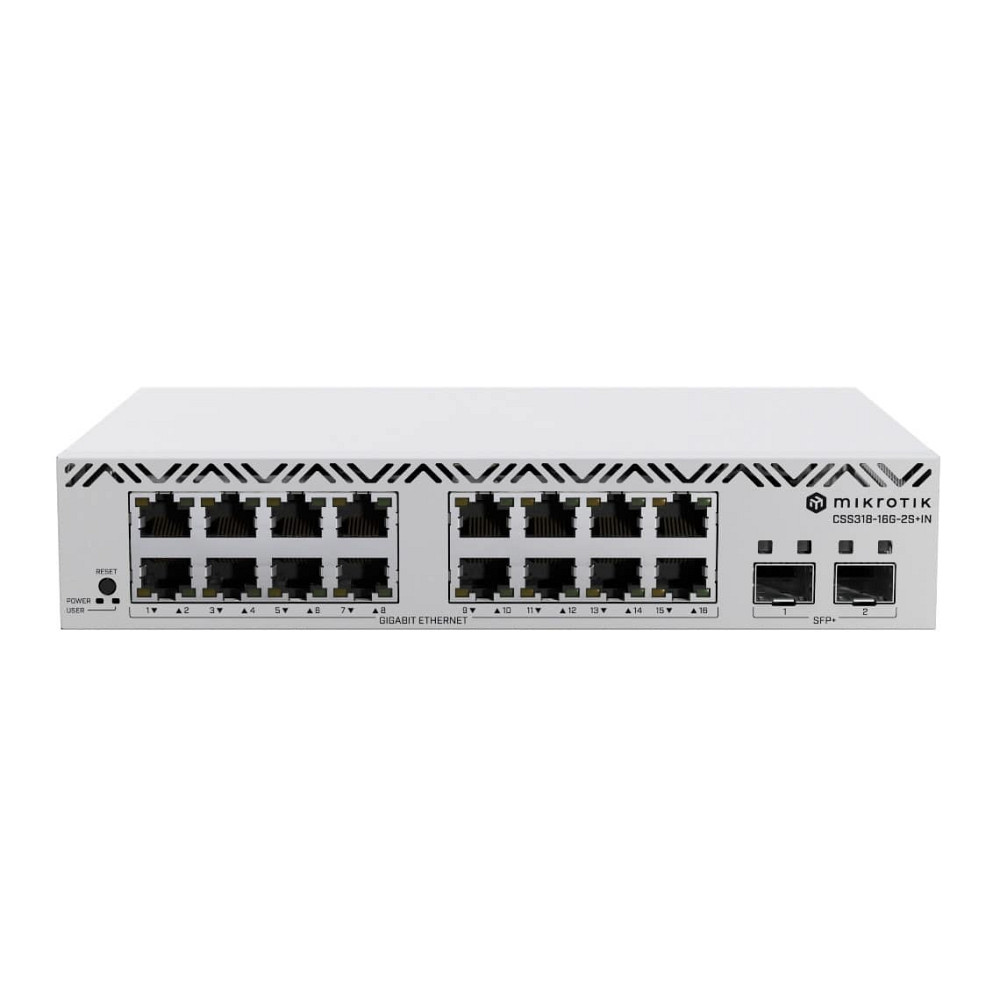 Комутатор MikroTik CSS318-16G-2S+IN ( некерований ) Харьков - изображение 1