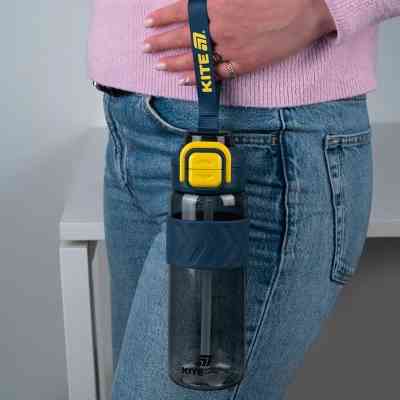 Поильник-непроливайка Kite 800 мл, сіро-жовта (K25-1234-1) Винница