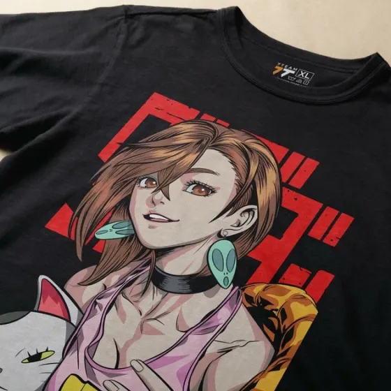 Футболка чоловіча з  принтом Дандадан Момо Аясе 2 Розмір 48 Anime0935 Дніпро