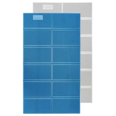 Туристичний килимок Naturehike CNK2450WS044 подвійний 200x120х1,8см синій (6927595791097) Вінниця - фото 1