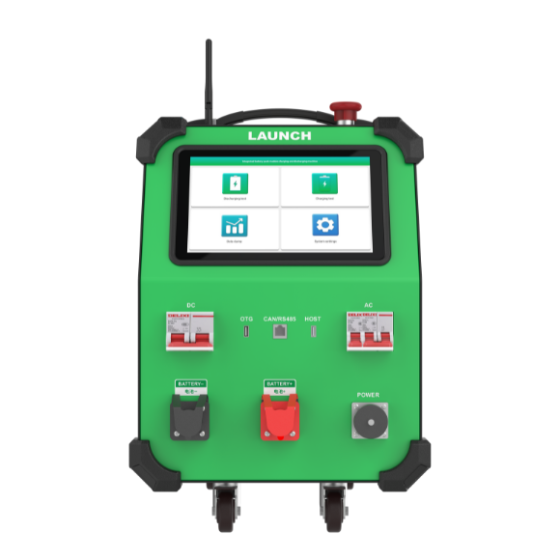 Пристрій для діагностики зapядки/paзpядки AKБ електромобіля LAUNCH EVP711 Чернігів
