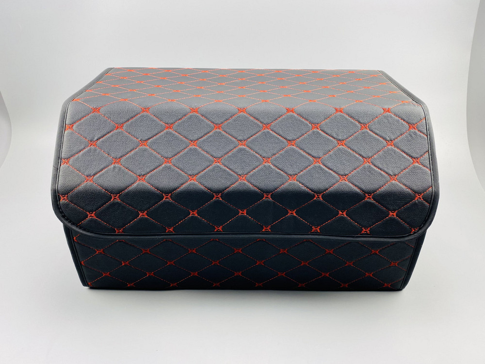 Автомобільний органайзер для зберігання сумка багажник, Органайзер для авто екошкіра преміум складаний Мукачево - фото 9