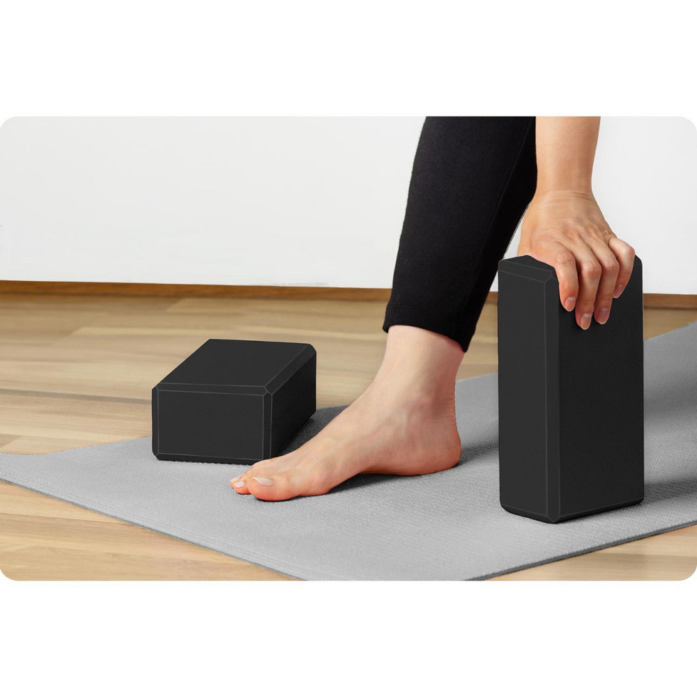 Куб для йоги NS-962 черный Киев - изображение 9