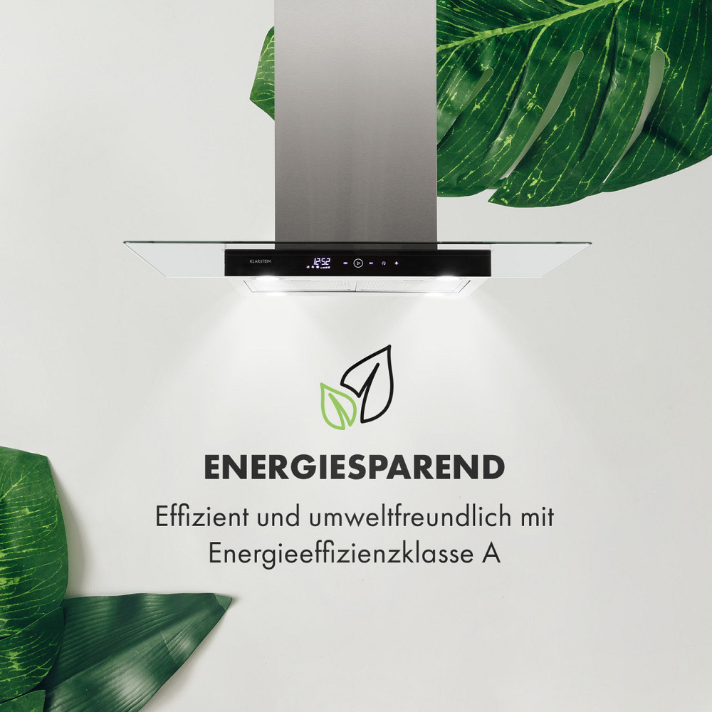 Вытяжка Aurelia 90см 600м³/ч EEC A нержавеющая сталь серебро (Германия, читать описание) Ровно - изображение 3