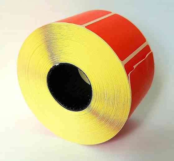 Термоетикетка T. Eco 40мм х 25мм /1000 шт Червона Павлоград