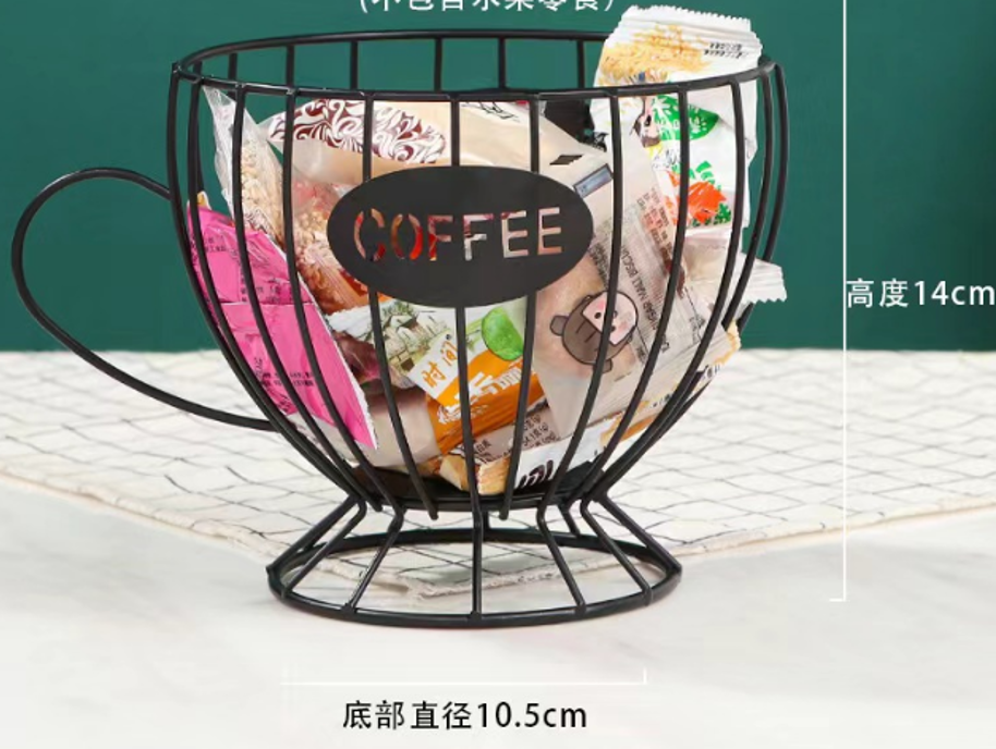 Ваза для фруктів Viva Lacy Cup Black (6983943) Київ - фото 2