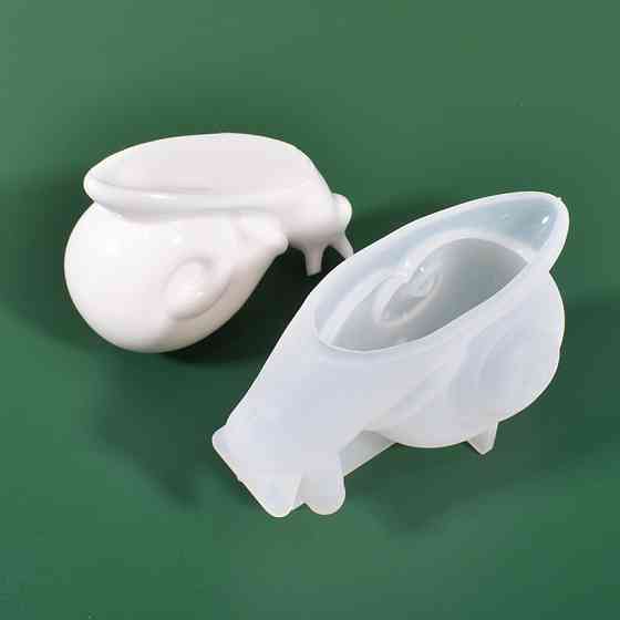 Молд силиконовый Улитка 73 на 32 мм серый Киев