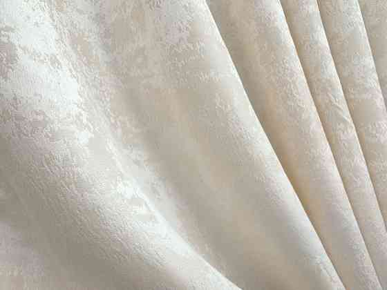 Комплект коротких штор VR-Textil Жакард Sultan YL № 1763ш Молочний 130х170 см 2 шт (35-0461) Київ