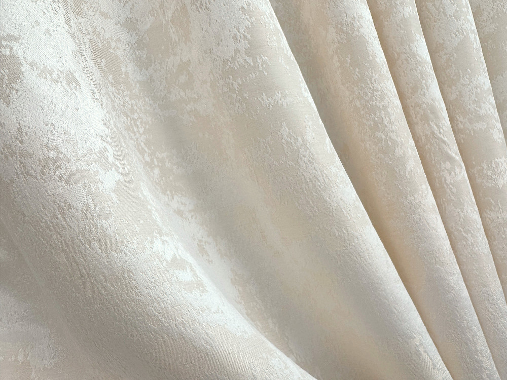 Комплект коротких штор VR-Textil Жакард Sultan YL № 1763ш Молочний 130х170 см 2 шт (35-0461) Київ - фото 5