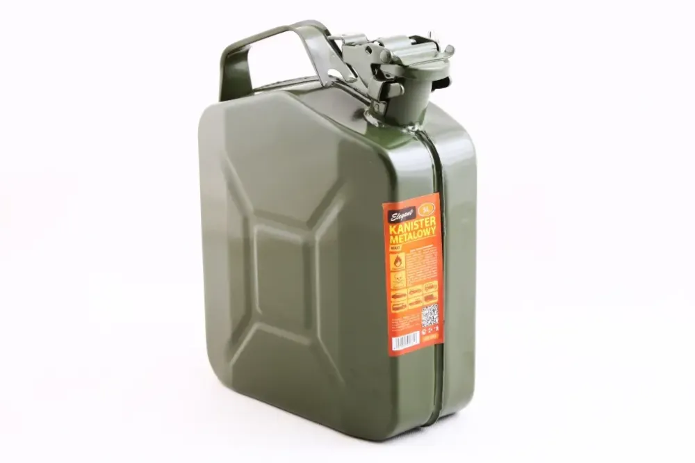 Канистра металлическая 5 литров вертикальная для топлива. Винница - изображение 1
