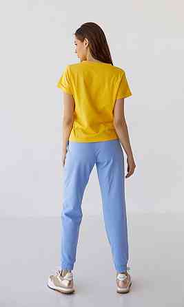 Спортивні штани жіночі джогери Блакитний S Харків