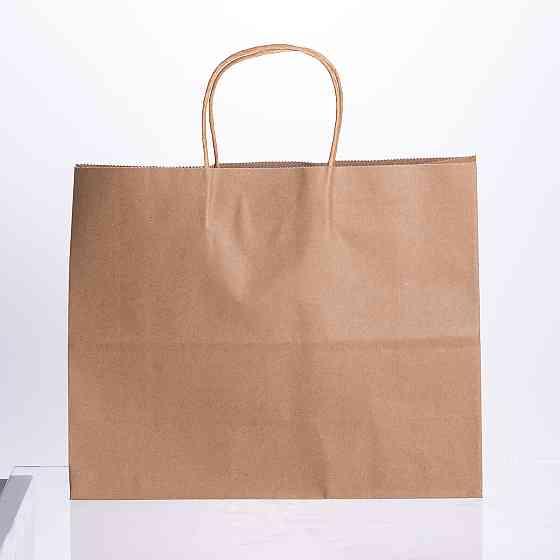 Набір подарункових крафтових пакетів з паперу 12 (шт.) гарні пакети для подарунків 31×12×25 (см) HP-10359-1 Коломия