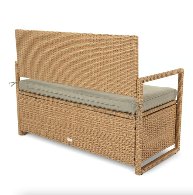 Садова лавка Di Volio Verbana з місцем для зберігання бежевий Киев - изображение 4