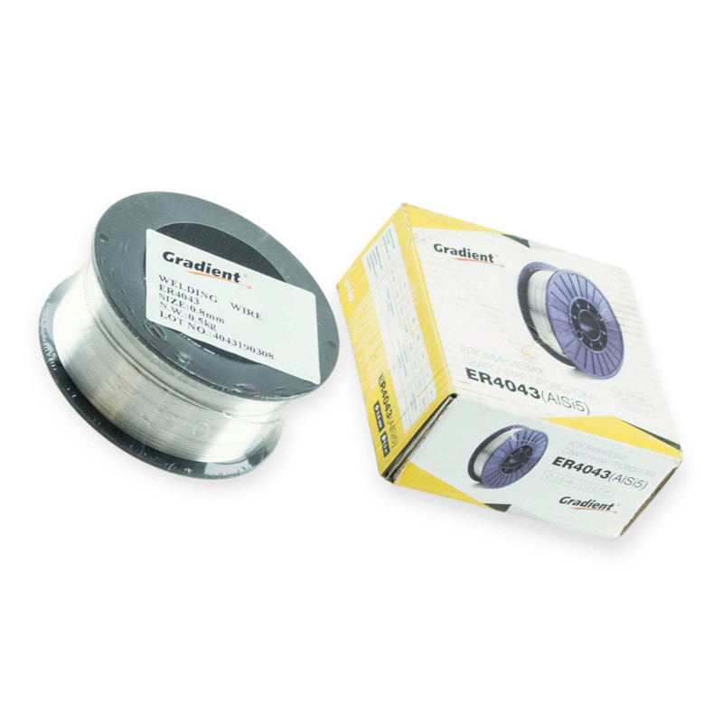 Дріт (0,5 кг) 0,8 мм алюмінієвий (ER4043) зварювальний Мукачево - фото 1