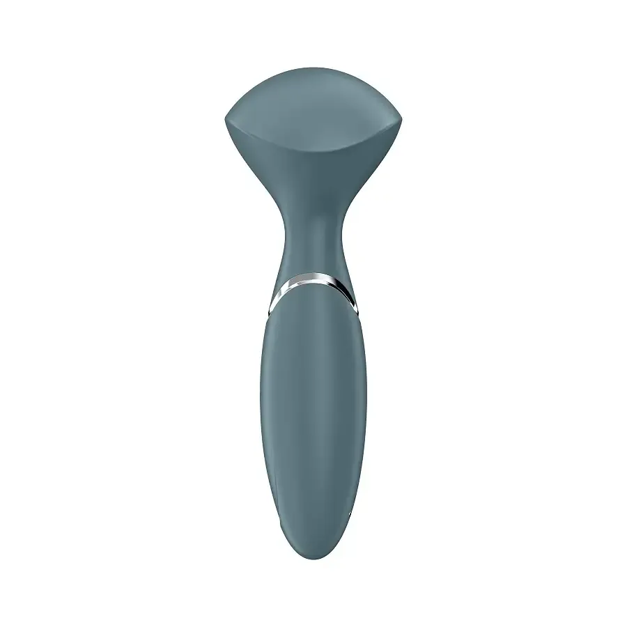 Вібромасажер Satisfyer Mini Wand-er Grey Львів - фото 3