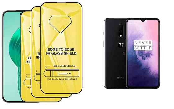 Защитное стекло DefenzoGlass для OnePlus 7 – двойная прочность Киев