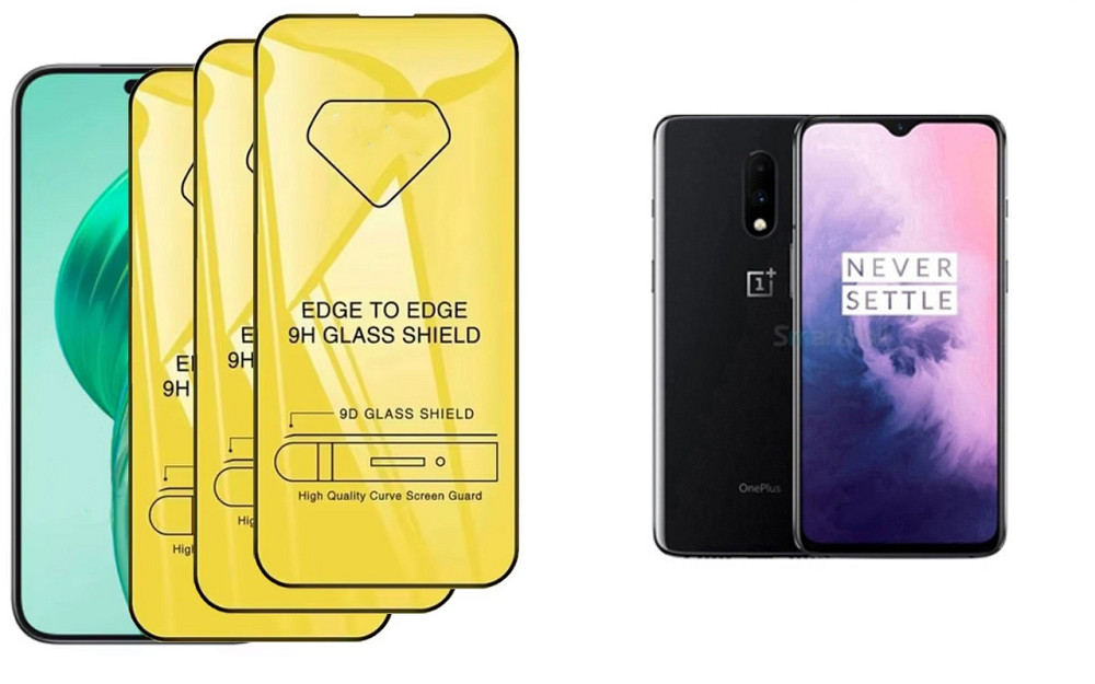 Защитное стекло DefenzoGlass для OnePlus 7 – двойная прочность Киев - изображение 1