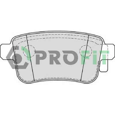 Гальмівні колодки Profit 5000-4186 Вінниця