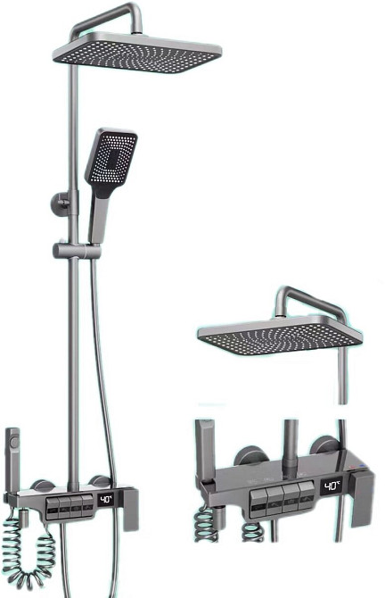 PLATINUM Душова колона з індикатором температури Platinum 1634 Київ - фото 1