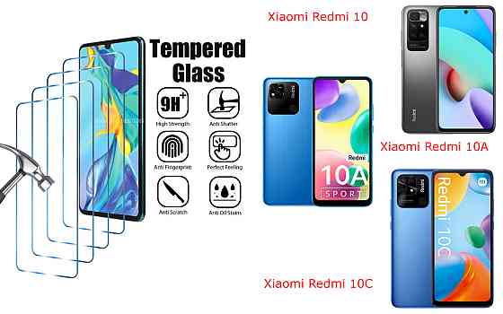 Захисне скло ArmorGlass для Xiaomi Redmi 10, 10A, 10C – стійке до подряпин та ударів Київ