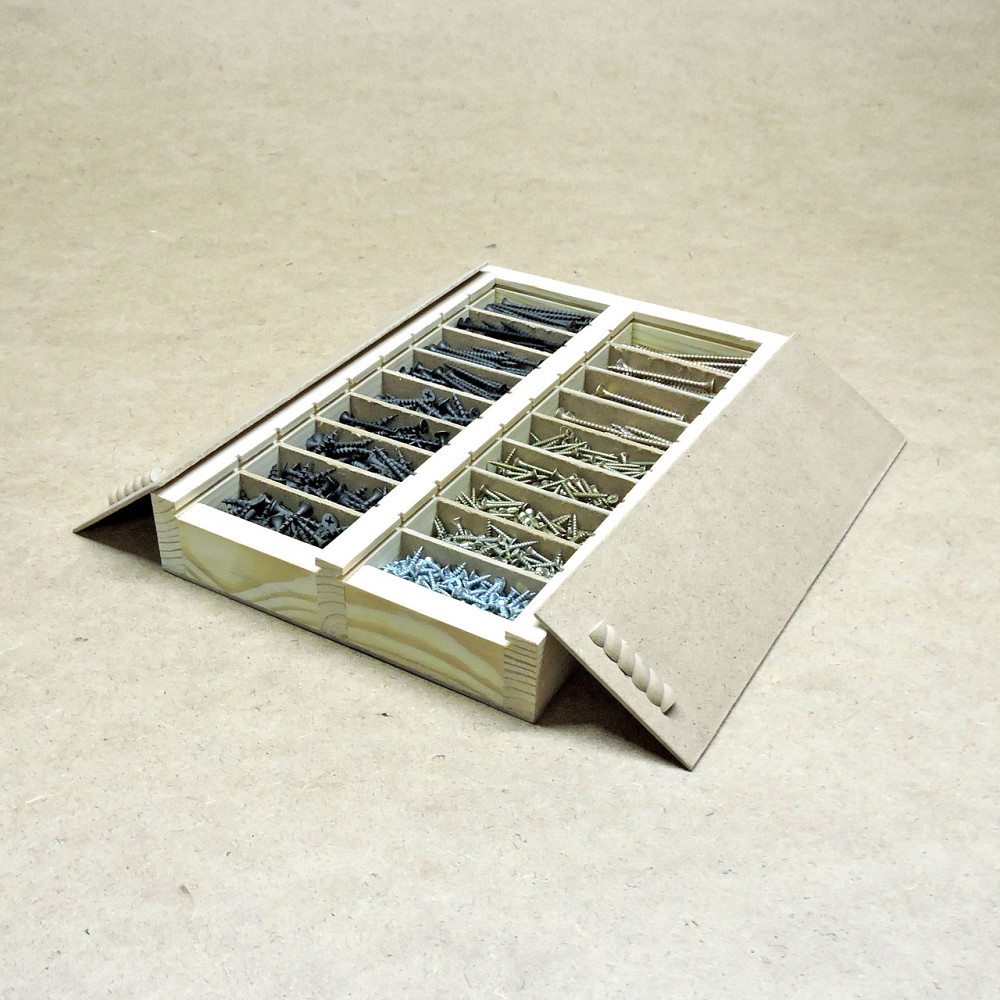 Набір 2х саморізів і шурупів по дереву 1440 шт Миколаїв - фото 6