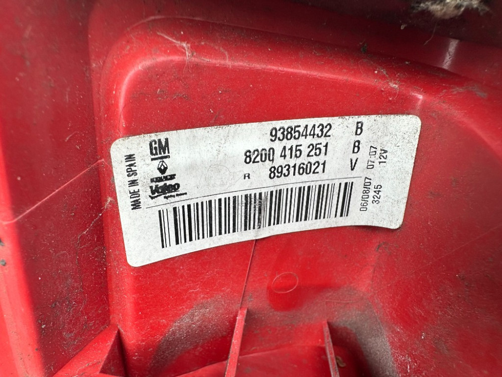 Ліхтар задній правий Nissan Primastar 2007-2013 (8200415251) Ковель - фото 5