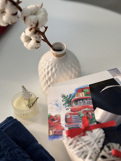 Подарочный набор полотенец Versace 50х90 см 1 шт, 70х140 см 1 шт. Черновцы - изображение 2