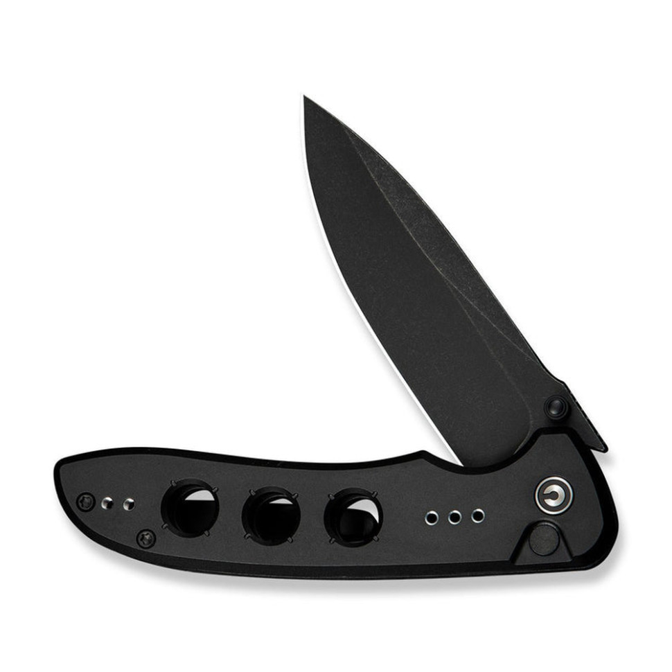 Ніж складаний туристичний Civivi Hyperpulse, (8.9 см) 14C28N / Aluminum чорний Київ - фото 3