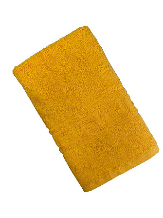 Махровий рушник Ideal Textile Greek 33х60 см Жовтий (56860576) Чернівці - фото 1