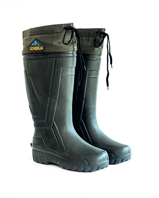 Сапоги мужские Говерла  с утеплителем качественные утепленные высокие сапоги зимние валенок Одесса - изображение 9