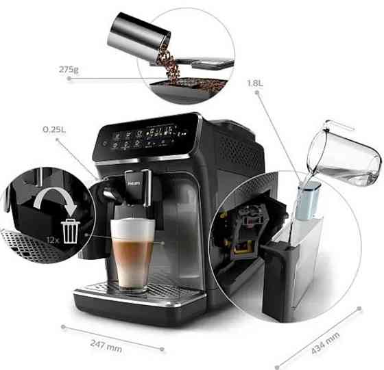 Кавомашина автоматична: Phillips EP3242/60 Харків