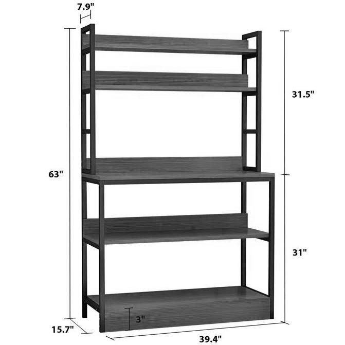 Етажерка для ванної "Гатіяза" зефір-палісандр Миколаїв - фото 2