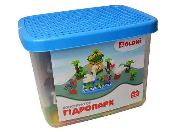Конструктор Doloni Гідропарк у боксі 219 деталі (013888/34) Чернигов