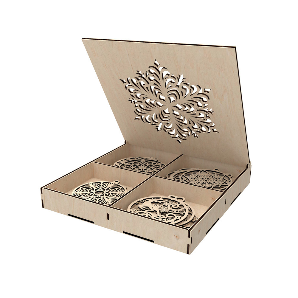 Набор новогодних игрушек EKOSTAR 20шт Киев - изображение 1